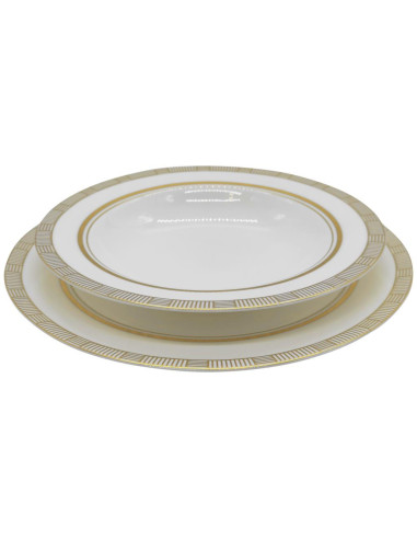 ANDREA FONTEBASSO SERVIZIO PIATTI 54 PEZZI -...