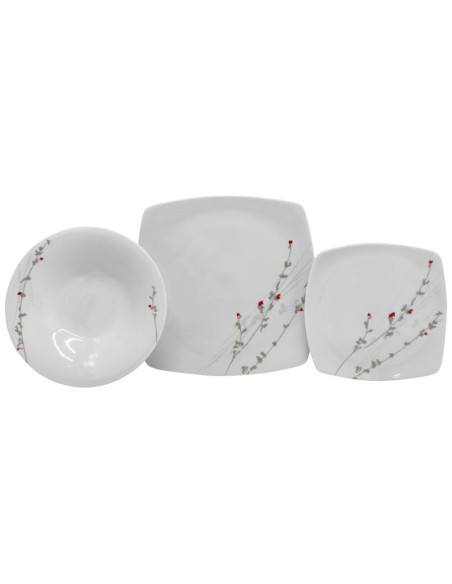 ANDREA FONTEBASSO SERVIZIO PIATTI 55 PEZZI - ENERGY FLORAL