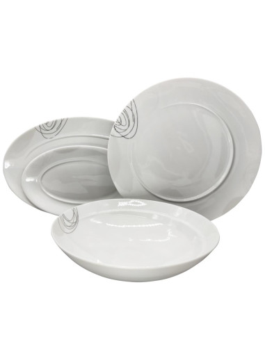 ANDREA FONTEBASSO SERVIZIO PIATTI 56 PEZZI -...