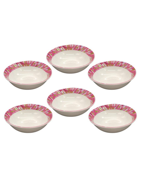 ANDREA FONTEBASSO SET 6 COPPETTE MACEDONIA 16 CM - PERLA FONTAINES