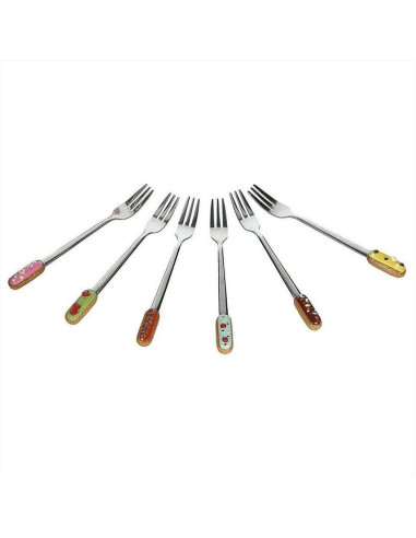 ANDREA FONTEBASSO SET 6 FORCHETTINE DOLCE 14.5...