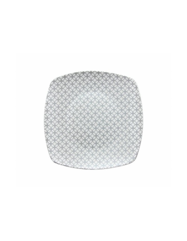 ANDREA FONTEBASSO SET 6 PIATTI PIANI 28 X 28 CM...