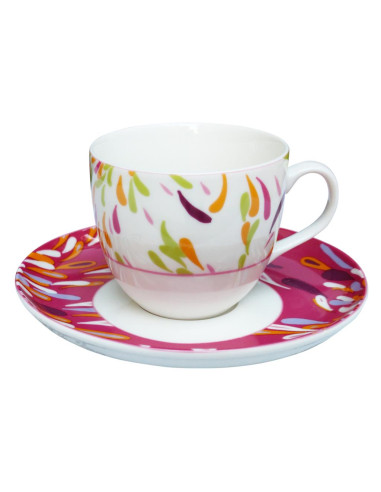 ANDREA FONTEBASSO SET 6 TAZZE THE CON PIATTINO...