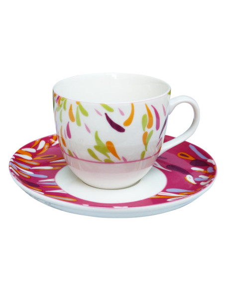 ANDREA FONTEBASSO SET 6 TAZZE THE CON PIATTINO 25 CL - FONTAINES