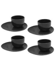ARTHUR KRUPP SET 4 TAZZE CAFFÈ 100 ML - ONYX