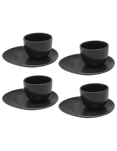 ARTHUR KRUPP SET 4 TAZZE CAFFÈ 100 ML - ONYX