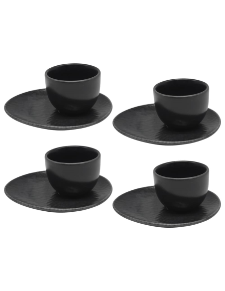 ARTHUR KRUPP SET 4 TAZZE CAFFÈ 100 ML - ONYX