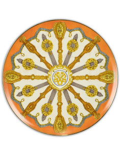 BACI MILANO PIATTO TORTA 31 CM - HORSES