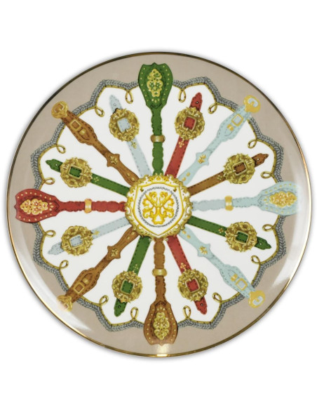 BACI MILANO SERVIZIO DI PIATTI 18 PEZZI - HORSES