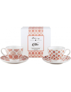BACI MILANO SET 2 TAZZE THE CON PIATTINO - TILES