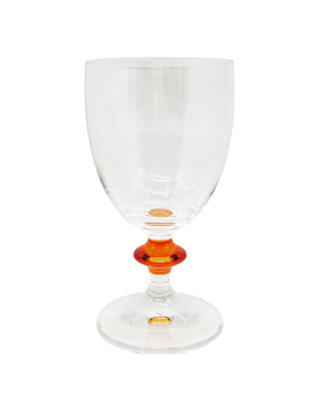 BOHEMIA SET 6 CALICI ACQUA 24 CL IN CRISTALLO - ROSY