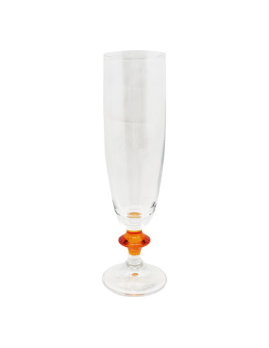 BOHEMIA SET 6 CALICI FLUT 21 CL IN CRISTALLO -...