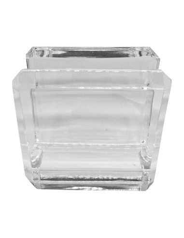 COLLEVILCA PORTATOVAGLIOLI IN CRISTALLO 9 X 6...