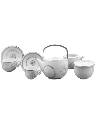 DANKOTUWA SERVIZIO PIATTI ELEGANTE 107 PEZZI -...