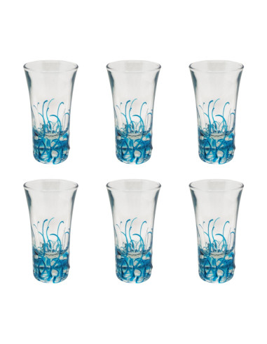 DIESSETTI SET 6 BICCHIERI LIQUORE 5 CL - KORAL