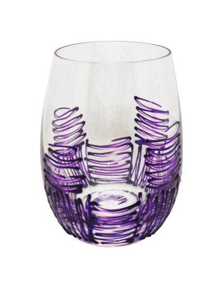 DIESSETTI SET 6 BICCHIERI VINO 25 CL - GEOMETRIC