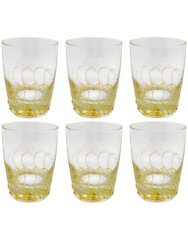 DIESSETTI SET 6 BICCHIERI VINO 25 CL - KORAL