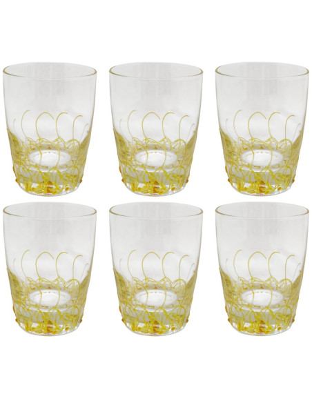 DIESSETTI SET 6 BICCHIERI VINO 25 CL - KORAL