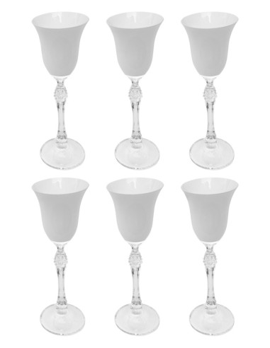 DIESSETTI SET 6 CALICI LIQUORE IN CRISTALLO 70...