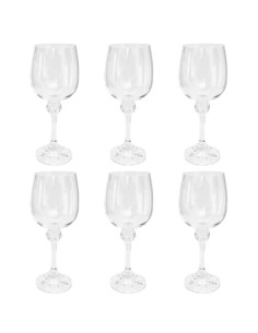 DIESSETTI SET 6 CALICI VINO IN VETRO 23 CL - JULIA