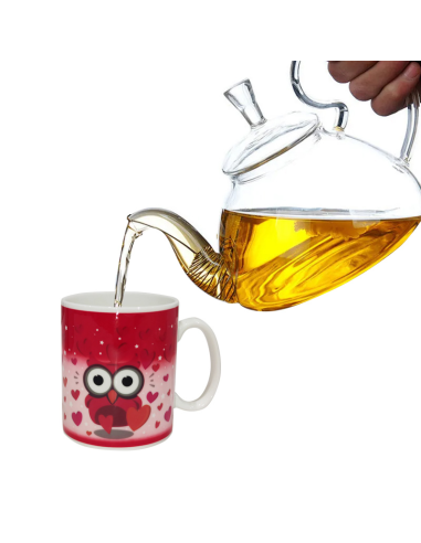 EMY TAZZA MUG 300CC CAMBIA COLORE - LOVE