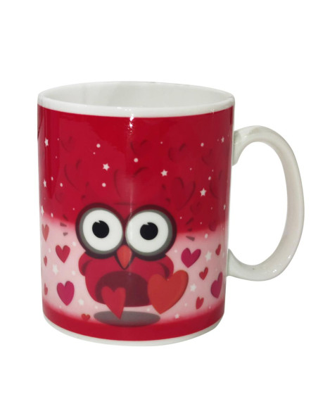EMY TAZZA MUG 300CC CAMBIA COLORE - LOVE