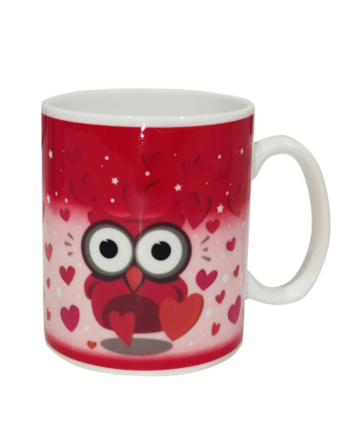 EMY TAZZA MUG 300CC CAMBIA COLORE - LOVE