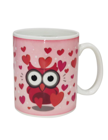 EMY TAZZA MUG 300CC CAMBIA COLORE - LOVE