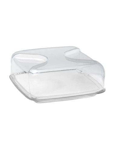 GUZZINI COPRIFORMAGGIO QUADRATO 25X25 CM - GOCCE