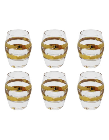 INFINITY SET 6 BICCHIERI LIQUORE 7 CL - VINTAGE...