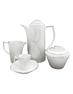 INTAVOLA SERVIZIO CAFFE 9 PEZZI - GISELLE