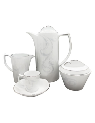 INTAVOLA SERVIZIO CAFFE 9 PEZZI - GISELLE
