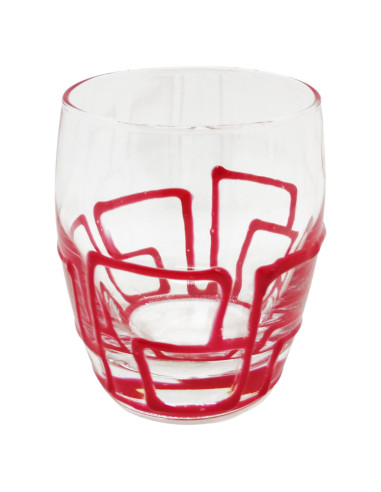 IVAT SET 6 BICCHIERI ACQUA IN VETRO 30 CL - MENU