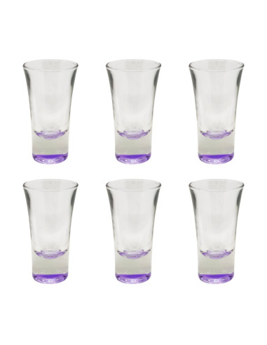 IVAT SET 6 BICCHIERI LIQUORE 5 CL IN VETRO