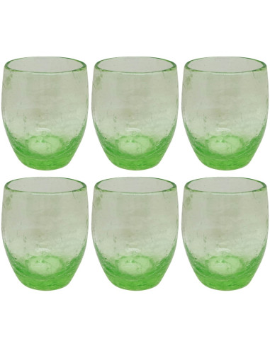 IVAT SET 6 BICCHIERI VINO 29 CL IN VETRO - ICE...