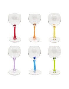 IVAT SET 6 CALICI LIQUORE 5 CL IN VETRO - TANGO