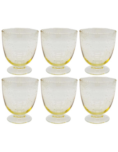 LA PASCA SET 12 CALICI ACQUA 36 CL - AMBRA