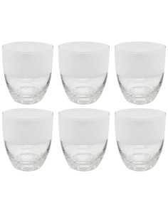 LAPASCA SET 6 BICCHIERI ACQUA IN VETRO 37 CL - SP.RING