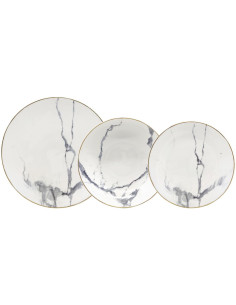 LIVELLARA SERVIZIO DI PIATTI 45 PEZZI - RUSKEALA 2