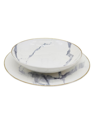 LIVELLARA SERVIZIO DI PIATTI 45 PEZZI - RUSKEALA