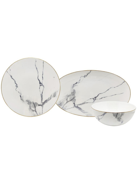 LIVELLARA SERVIZIO DI PIATTI 45 PEZZI - RUSKEALA