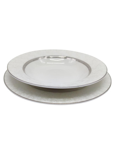 MIKASA SERVIZIO DI PIATTI 19 PEZZI - GARDENIA