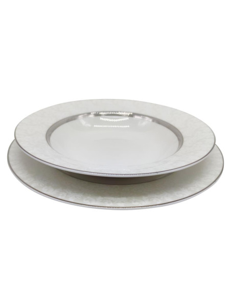 MIKASA SERVIZIO DI PIATTI 19 PEZZI - GARDENIA