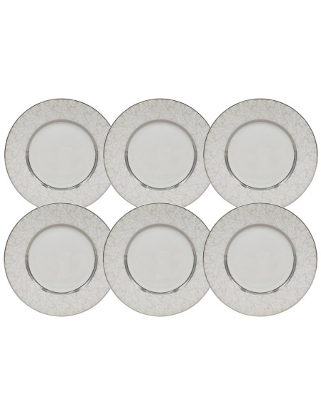 MIKASA SET 6 PIATTI FRUTTA - GARDENIA