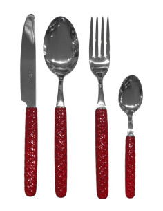 MONDI SERVIZIO POSATE 24 PEZZI IN ACCIAIO - FARM