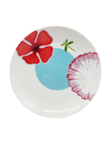 MONDI SET 6 PIATTI PIANI Ø 27 CM - KITSCH