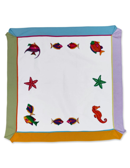 MONICA VIGNOLINI TOVAGLIETTA QUADRATA 85 X 85 CM 