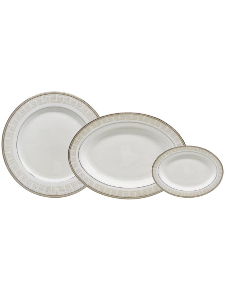 MONNO SERVIZIO DI PIATTI 56 PEZZI - SIDERA