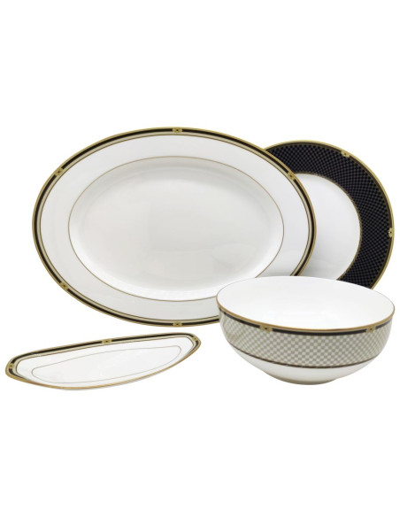 NARUMI SERVIZIO DI PIATTI 65 PEZZI - WINDSOR