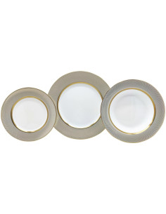 NARUMI SERVIZIO TAVOLA 57 PZ - MESH DIAMOND ORO